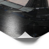 Die Wüste der Sahara, die durch die Fenster sichtb Fotodruck (Ecke)