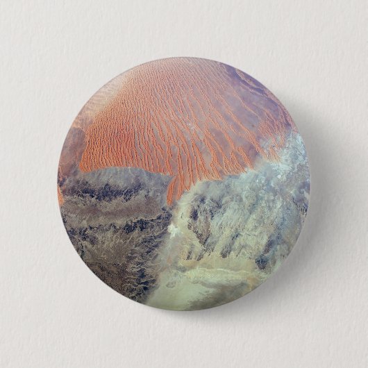 Die Wüste der Sahara in Algerien, Nordafrika. Button (Vorderseite)