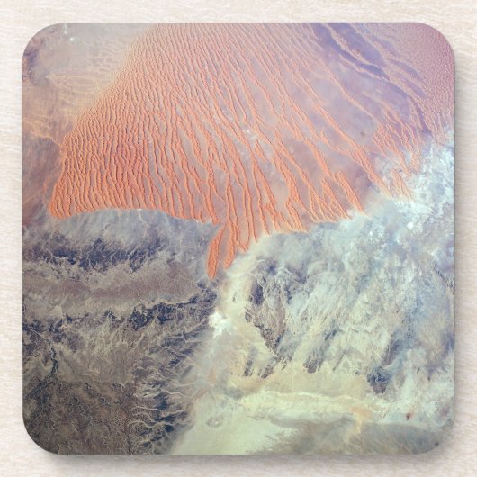 Die Wüste der Sahara in Algerien, Nordafrika. Getränkeuntersetzer (Vorderseite)