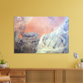 Die Wüste der Sahara in Algerien, Nordafrika. Leinwanddruck (Insitu (Wohnzimmer))