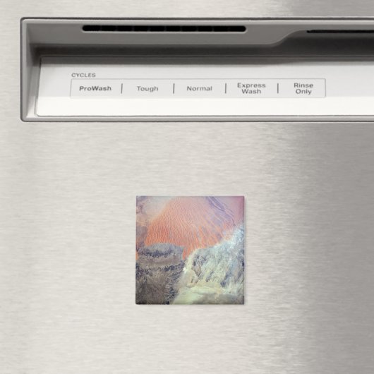 Die Wüste der Sahara in Algerien, Nordafrika. Magnet (In Situ (Geschirrspüler))