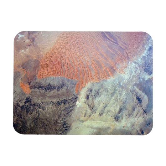 Die Wüste der Sahara in Algerien, Nordafrika. Magnet (Horizontal)