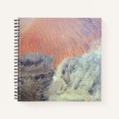 Die Wüste der Sahara in Algerien, Nordafrika. Notizblock (Vorderseite)