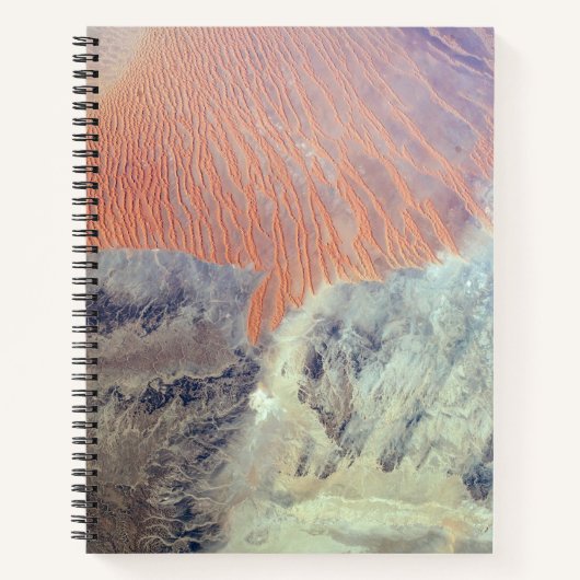 Die Wüste der Sahara in Algerien, Nordafrika. Notizblock (Vorderseite)