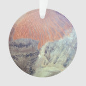 Die Wüste der Sahara in Algerien, Nordafrika. Ornament (Vorderseite)