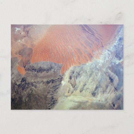 Die Wüste der Sahara in Algerien, Nordafrika. Postkarte (Vorderseite)