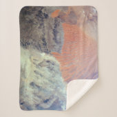 Die Wüste der Sahara in Algerien, Nordafrika. Sherpadecke (Vorderseite)