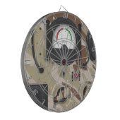 Die Wüste des Army Radio tarnt sich. Dartscheibe (Vorderseite Links)