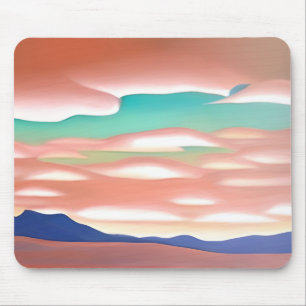 Die Wüste im Südwesten und die Minimalistische Kun Mousepad