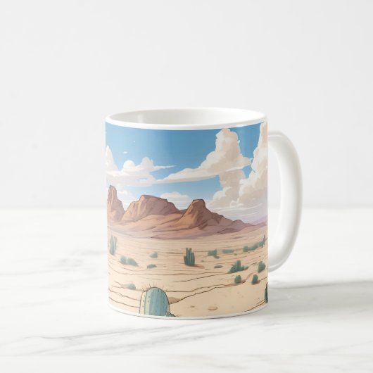 Die Wüste Kaffeetasse (VorderseiteRechts)