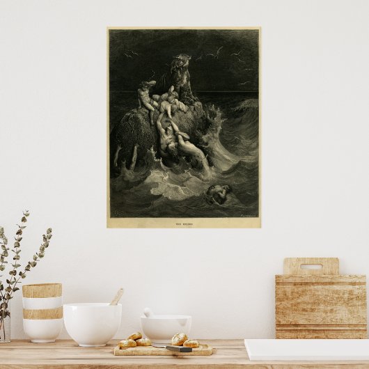 Die Wüste Poster (Küche)