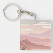 Die Wüste Schlüsselanhänger (Vorderseite)