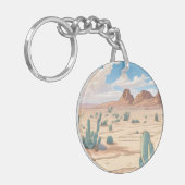 Die Wüste Schlüsselanhänger (Vorderseite links)