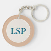 Die Wüste Schlüsselanhänger (Rückseite)