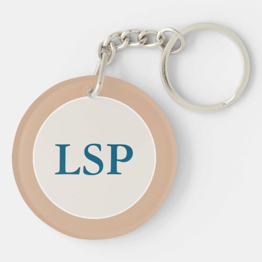 Die Wüste Schlüsselanhänger (Rückseite)