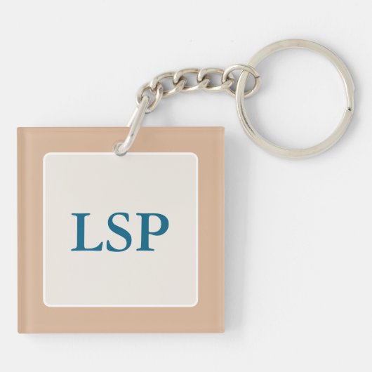 Die Wüste Schlüsselanhänger (Rückseite)