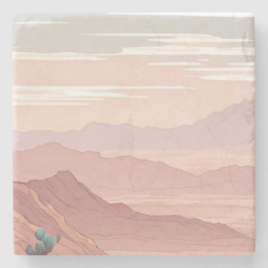 Die Wüste Steinuntersetzer (Vorderseite)