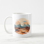 Die Wüste und das Gedicht Kaffeetasse (Links)