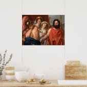 Die Wut der Achilles, 1819 Poster (Küche)