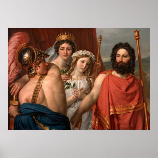 Die Wut der Achilles, 1819 Poster (Vorne)