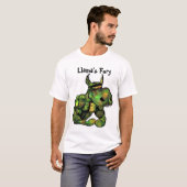 Die Wut des Lamas T-Shirt (Vorne ganz)