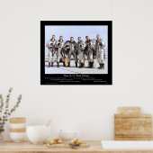 Die X-15-Testpiloten - NASA Poster (Küche)