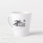 Die Yass-Methode signierte Latte Cup Milchtasse (Linke Ecke)