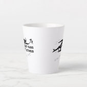 Die Yass-Methode signierte Latte Cup Milchtasse (Vorderseite)