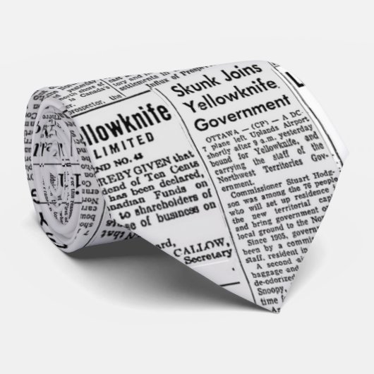 Die Yellowknife-Krawatte Krawatte (Gerollt)