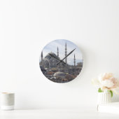 Die Yeni Moschee Runde Wanduhr (Zuhause)