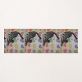 Die Yoga-Matte der abwärts gelegenen Katze (1 Seit Yogamatte (Vorderseite (Horizontal))