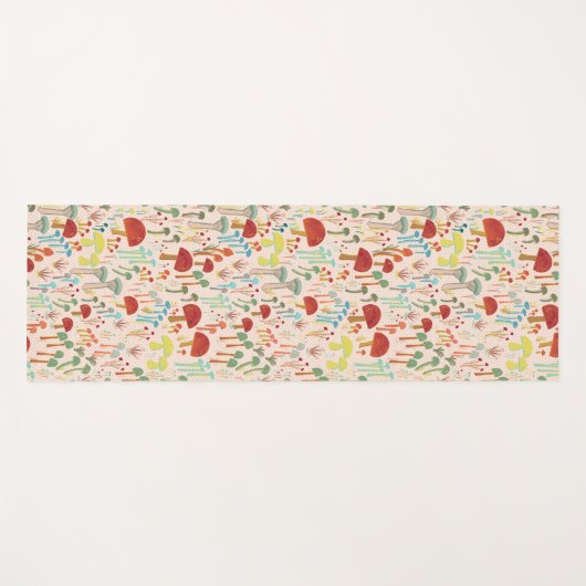 Die Yoga-Matte im Pilzgarten Yogamatte (Vorderseite (Horizontal))