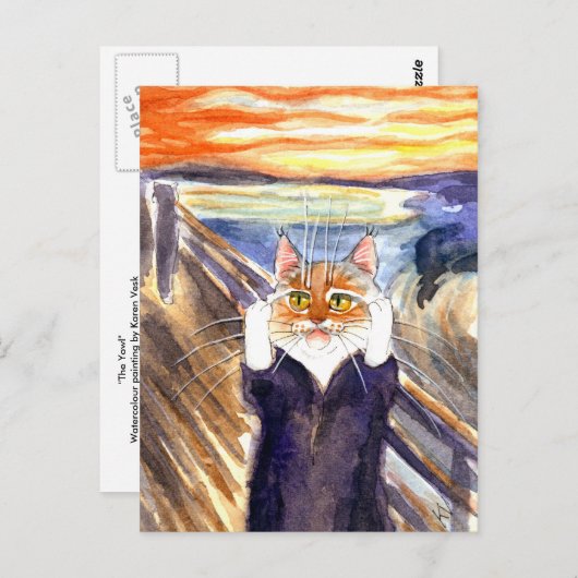 Die Yowa-Postkarte Postkarte (Vorne/Hinten)