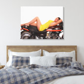Die Z1 & Cassie Leinwanddruck (Insitu (Schlafzimmer))