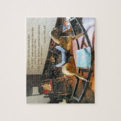 Die Zahlen 6:24-26 Der Herr segne dich und behielt Puzzle (Vertikal)