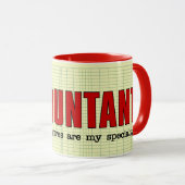 Die Zahlen sind mein Spezialname Tasse (VorderseiteRechts)