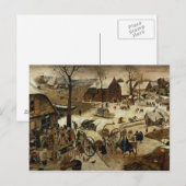 Die Zahlung des Tithe Postkarte (Vorne/Hinten)