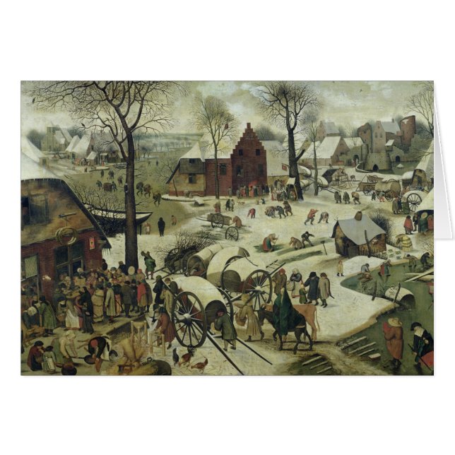 Die Zählung in Bethlehem 2 (Vorderseite (Horizontal))