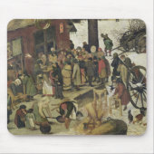 Die Zählung in Bethlehem 2 Mousepad (Vorne)