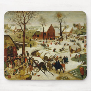 Die Zählung in Bethlehem Mousepad