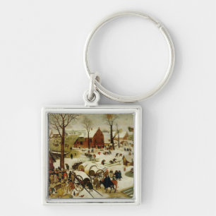 Die Zählung in Bethlehem Schlüsselanhänger