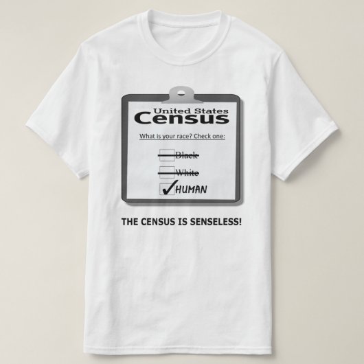 Die Zählung ist Senseless T - Shirt (Design vorne)