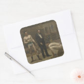 Die Zählung Quadratischer Aufkleber (Umschlag)