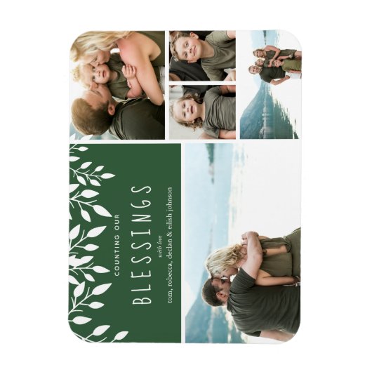 Die Zählung unserer segensreichen Fotos Magnet (Vertikal)