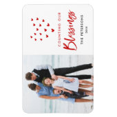 Die Zählung unseres Segen Urlaub Foto Magnet (Vertikal)