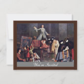 Die Zahn-Abziehvorrichtung durch Longhi Pietro Einladung (Vorderseite)