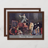 Die Zahn-Abziehvorrichtung durch Longhi Pietro Einladung (Vorne/Hinten)