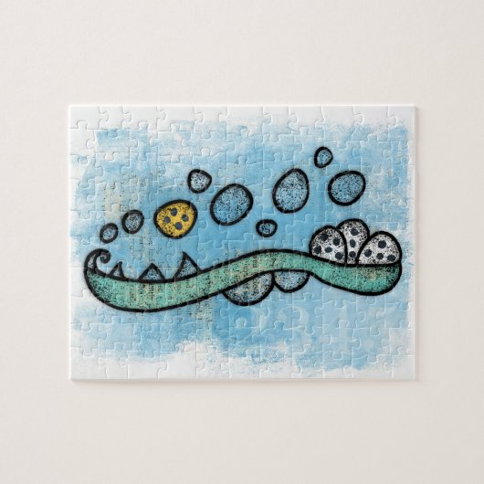 Die Zahnbürste, die dein Zahnarzt dir das Puzzle a (Horizontal)