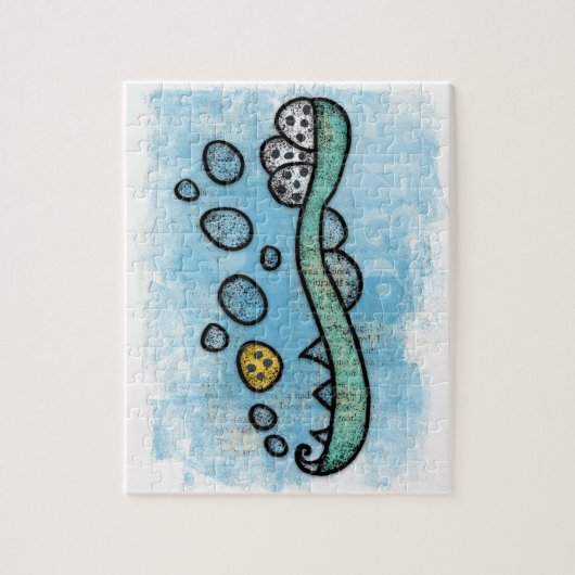 Die Zahnbürste, die dein Zahnarzt dir das Puzzle a (Vertikal)