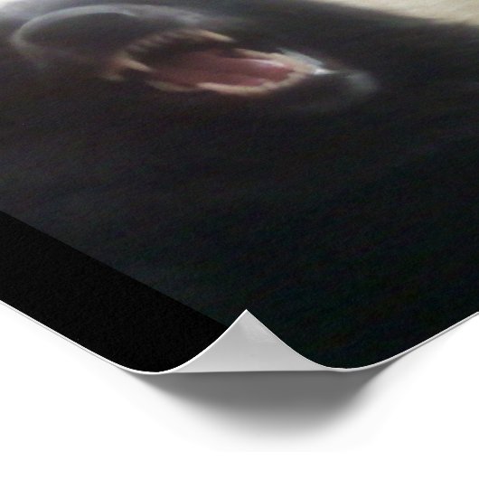 Die Zähne der belgischen Hirte alias "Der Schwarze Poster (Ecke)